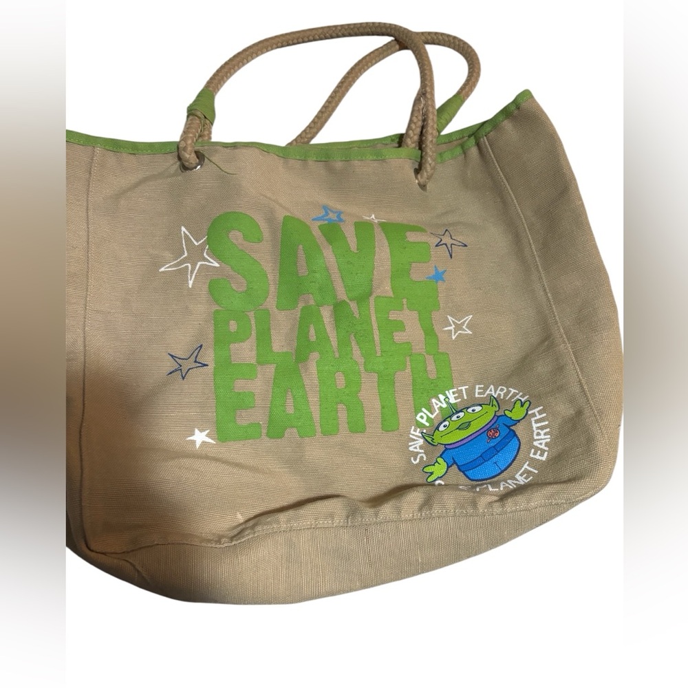 Disney Toy Story Aliens Eco-Friendly Tan Tote Bag